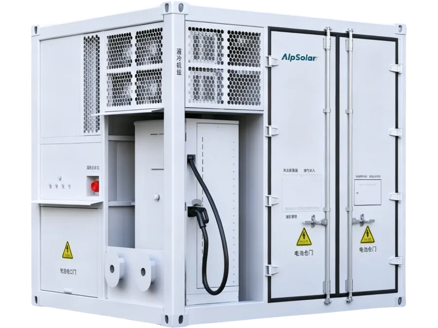 Alpsolarr FlexCube C 1 306 / 2 090 kWh mobil laddcontainer
