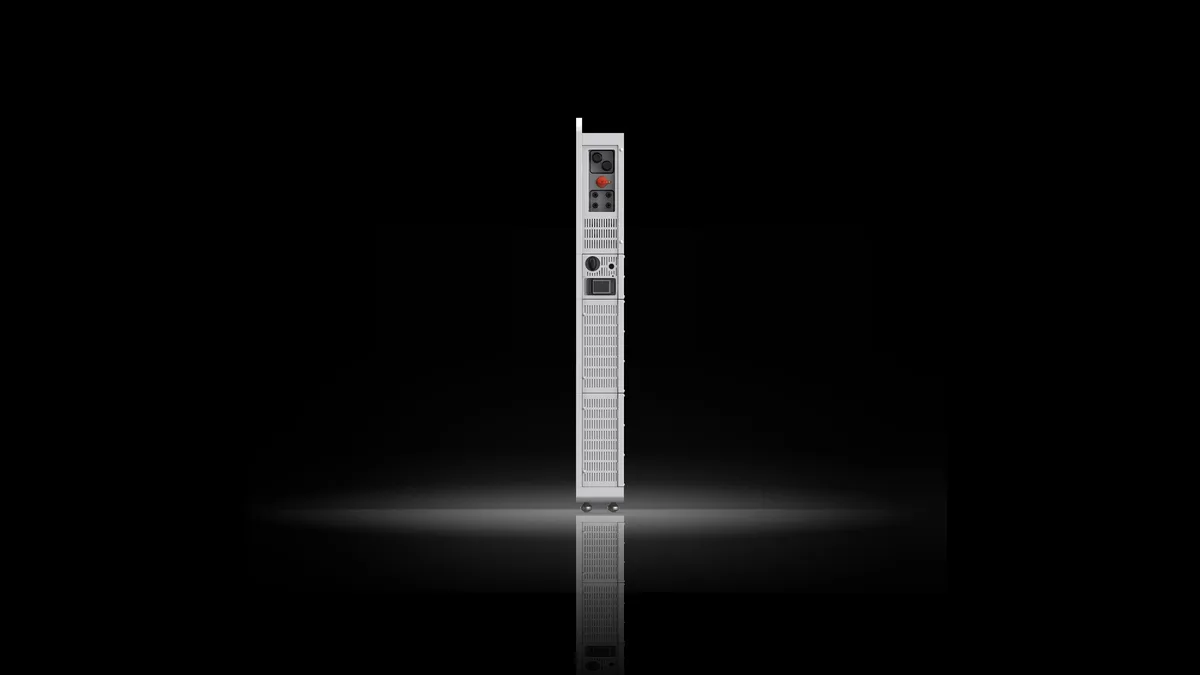 Midea Hienergy från sidan – bara 16 cm djup